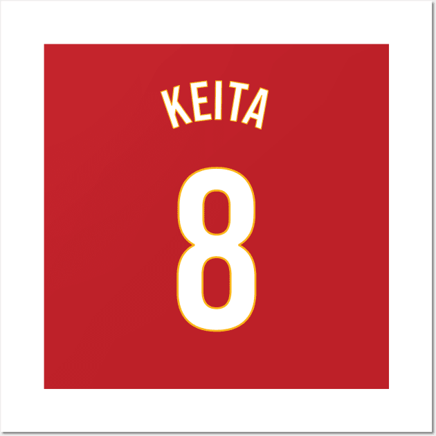 Keita 8 Home Kit - 22/23 Season Wall Art by GotchaFace